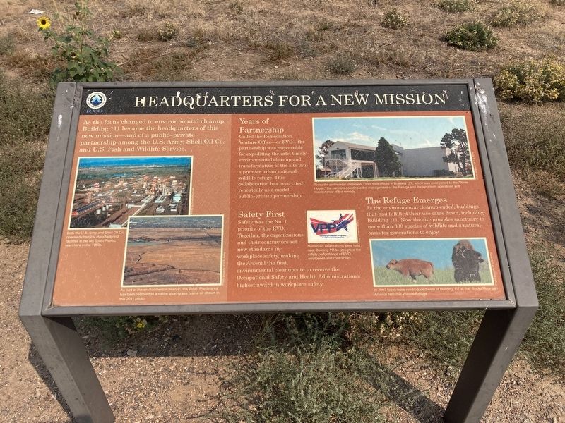 Headquarters for a New Mission Marker image. Click for full size.