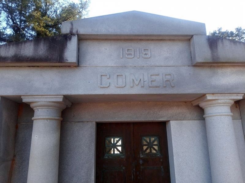 Comer Mausoleum. Click for full size. Comer Mausoleum image. Click for full size.