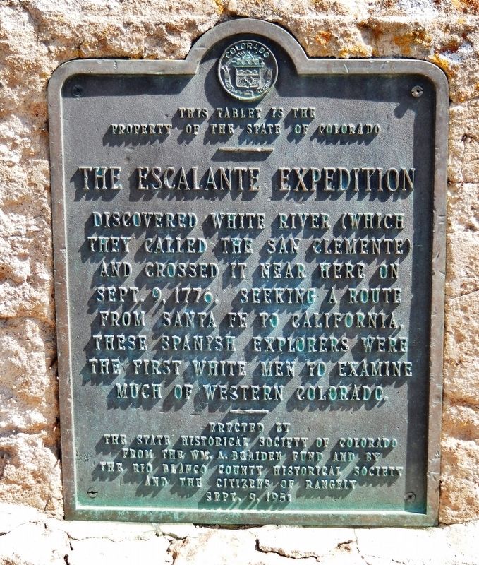 The Escalante Expedition Marker image. Click for full size.