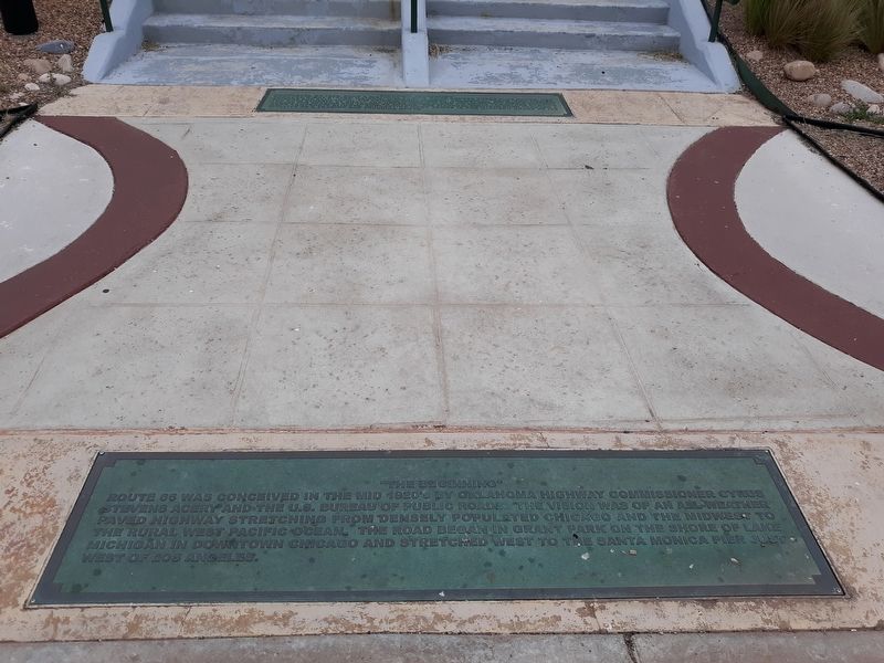 "The Beginning" Marker. Click for full size. "The Beginning" Marker image. Click for full size.