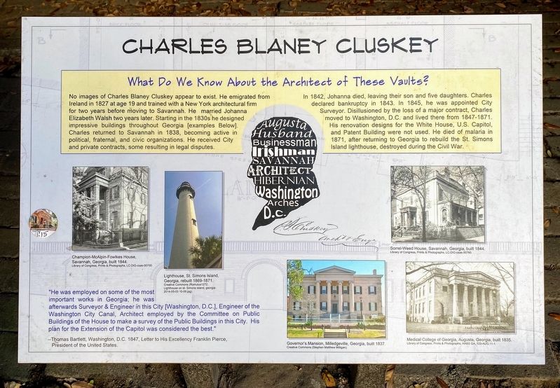 Charles Blaney Cluskey Marker image. Click for full size.