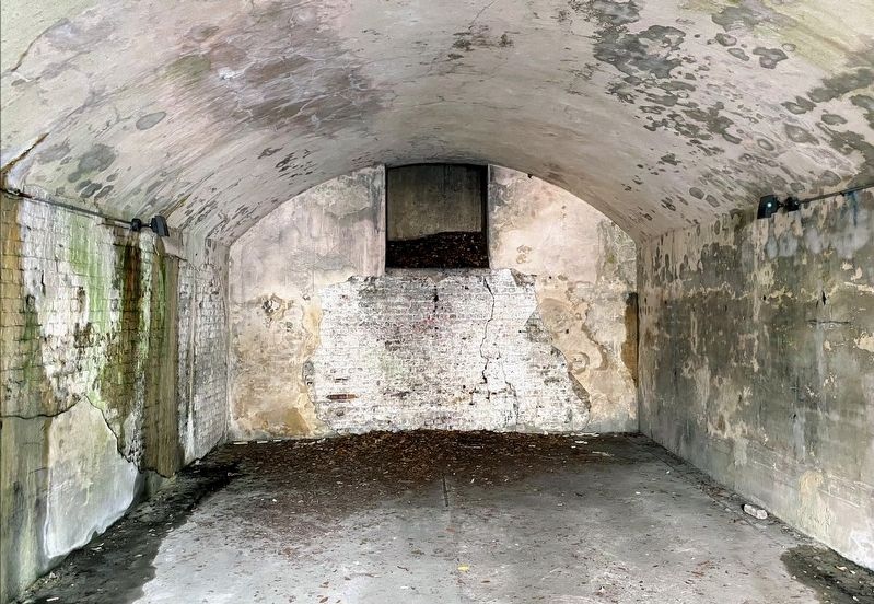 Interior of second vault, behind the Vaulting Through Time marker image. Click for full size.