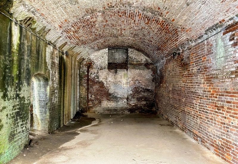 Interior of fourth vault, near A Storeroom By Any Other Name marker image. Click for full size.