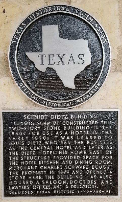 Schmidt-Dietz Building Marker image. Click for full size.