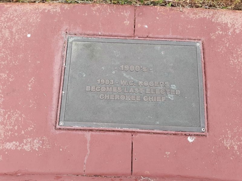 1900s - Route 66 Time Line Marker image. Click for full size.