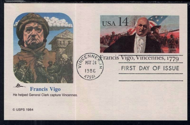 Francis Vigo. Click for full size. Francis Vigo image. Click for full size.