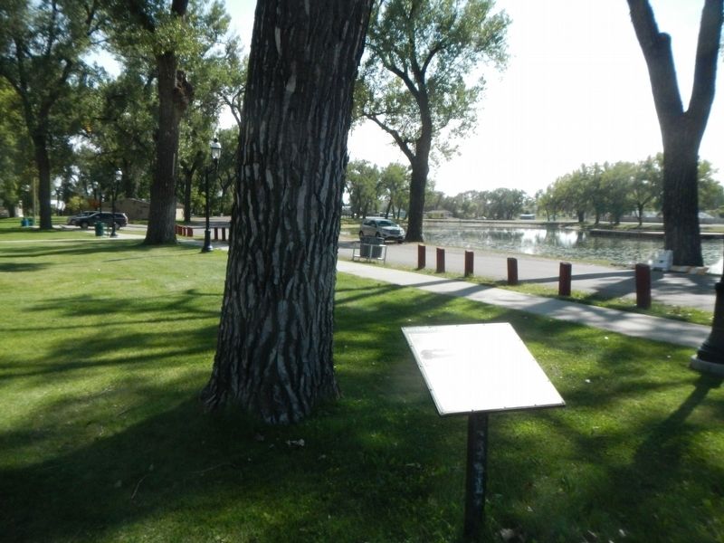 Riverside Park Steamboats Marker image. Click for full size.