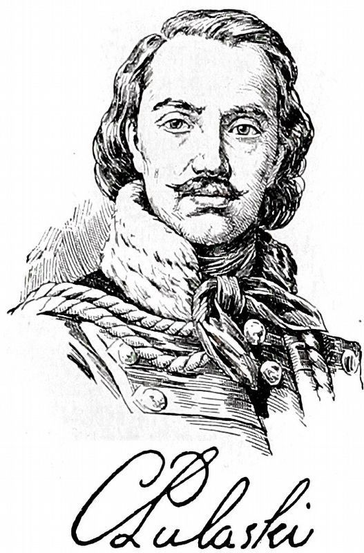 Gen. Casimir Pulaski image. Click for full size.