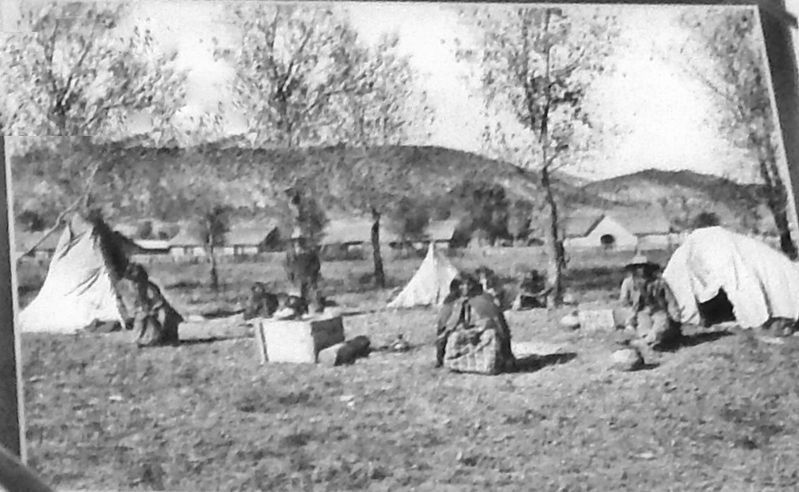 Marker detail: Ute Camp image. Click for full size.
