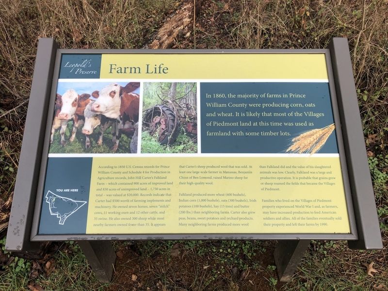 Farm Life Marker image. Click for full size.