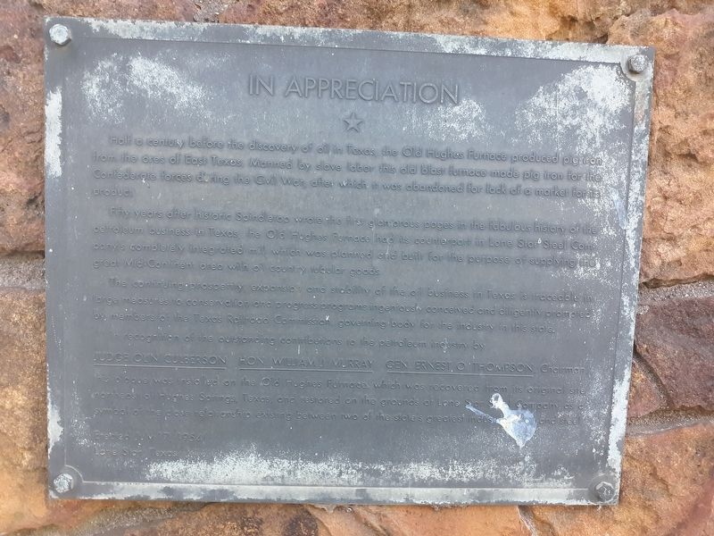 In Appreciation Marker. Click for full size. In Appreciation Marker image. Click for full size.