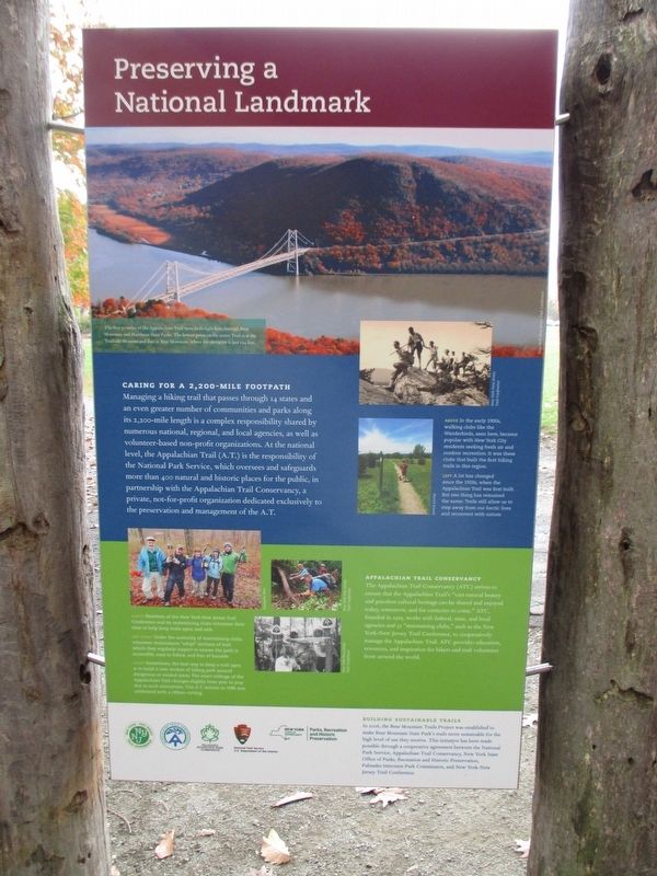 Preserving a National Landmark wayside. Click for full size. Preserving a National Landmark wayside image. Click for full size.