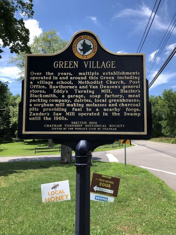 Green Village Marker image. Click for full size.