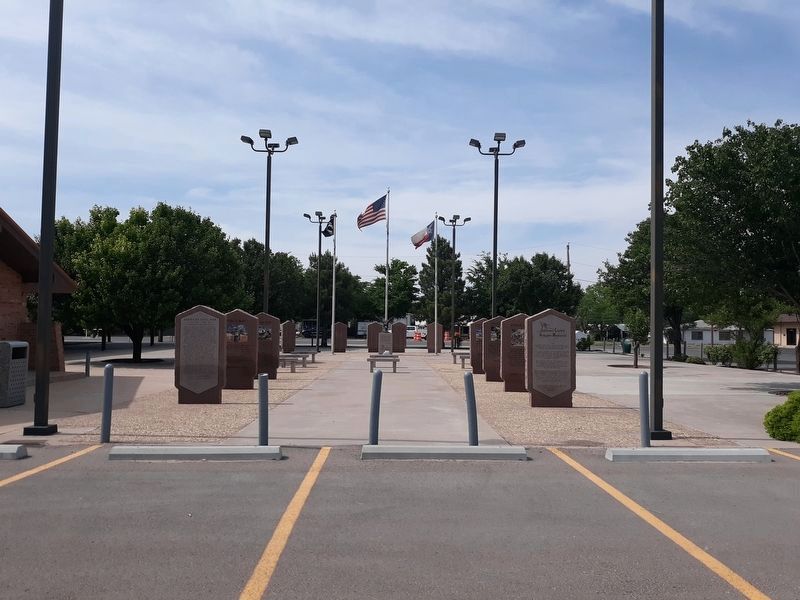 Andrews County Veterans Memorial image. Click for full size.