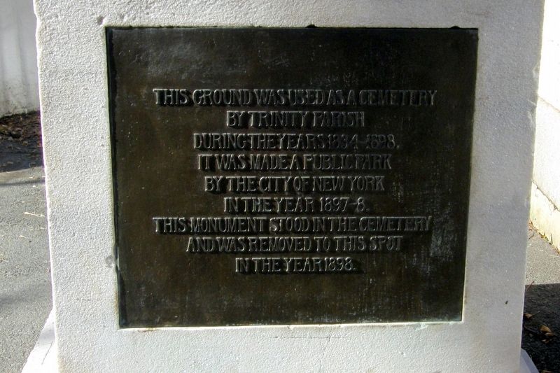 Firemen's Memorial plaque. Click for full size. Firemen's Memorial plaque image. Click for full size.