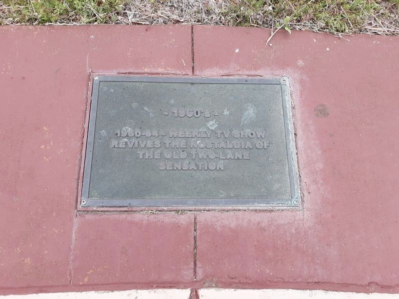 1960s - Route 66 Timeline Marker image. Click for full size.