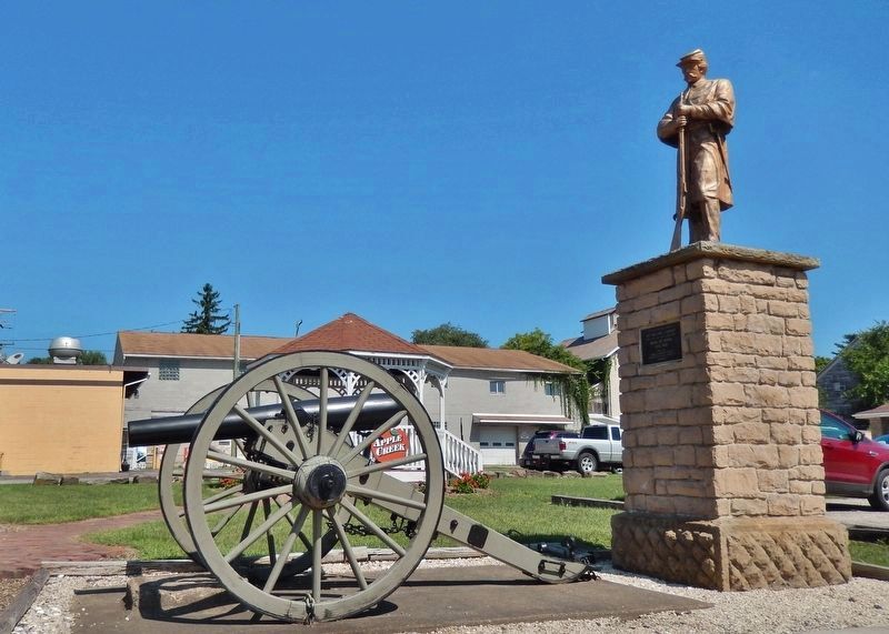 Pvt. William J. Knight Monument image. Click for full size.