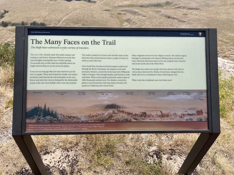The Many Faces of the Trail Marker image. Click for full size.
