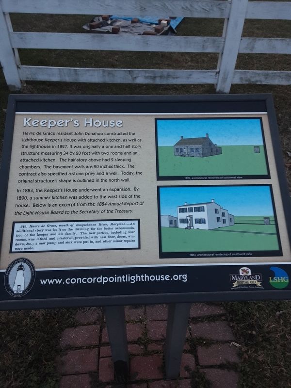 Keeper's House Marker image. Click for full size.
