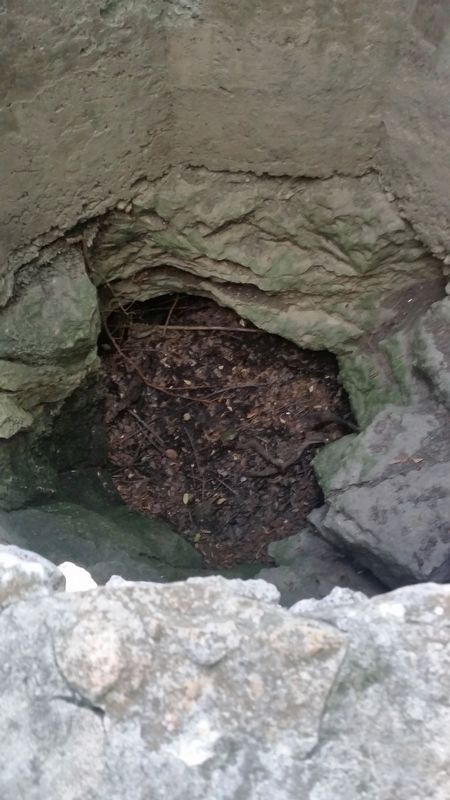 The inside view of the dry Blue Hole image. Click for full size.
