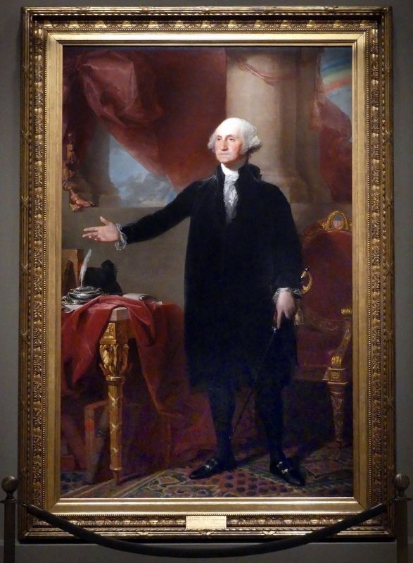 George Washington<br>The “Lansdowne” Portrait image. Click for full size.