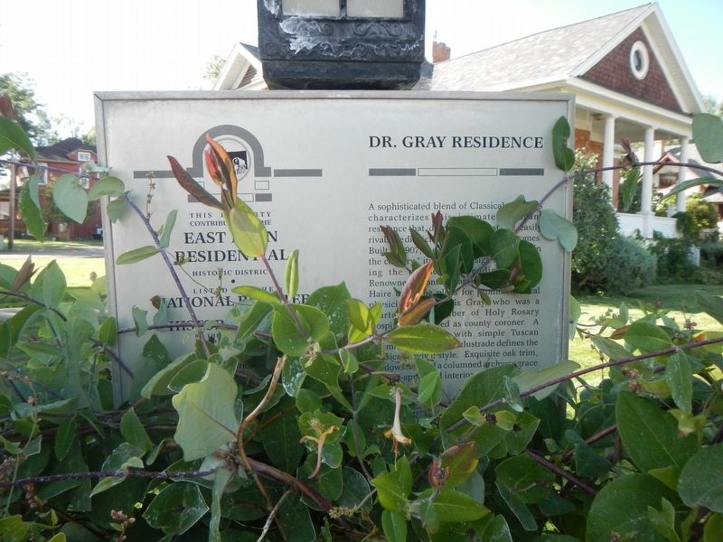 Dr. Gray Residence Marker image. Click for full size.