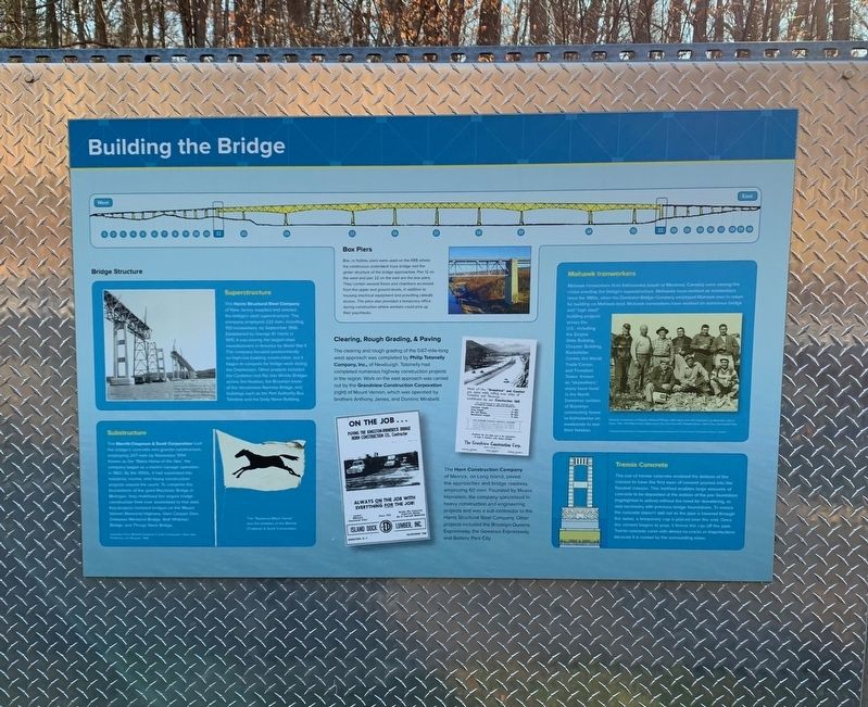 Building the Bridge Marker image. Click for full size.