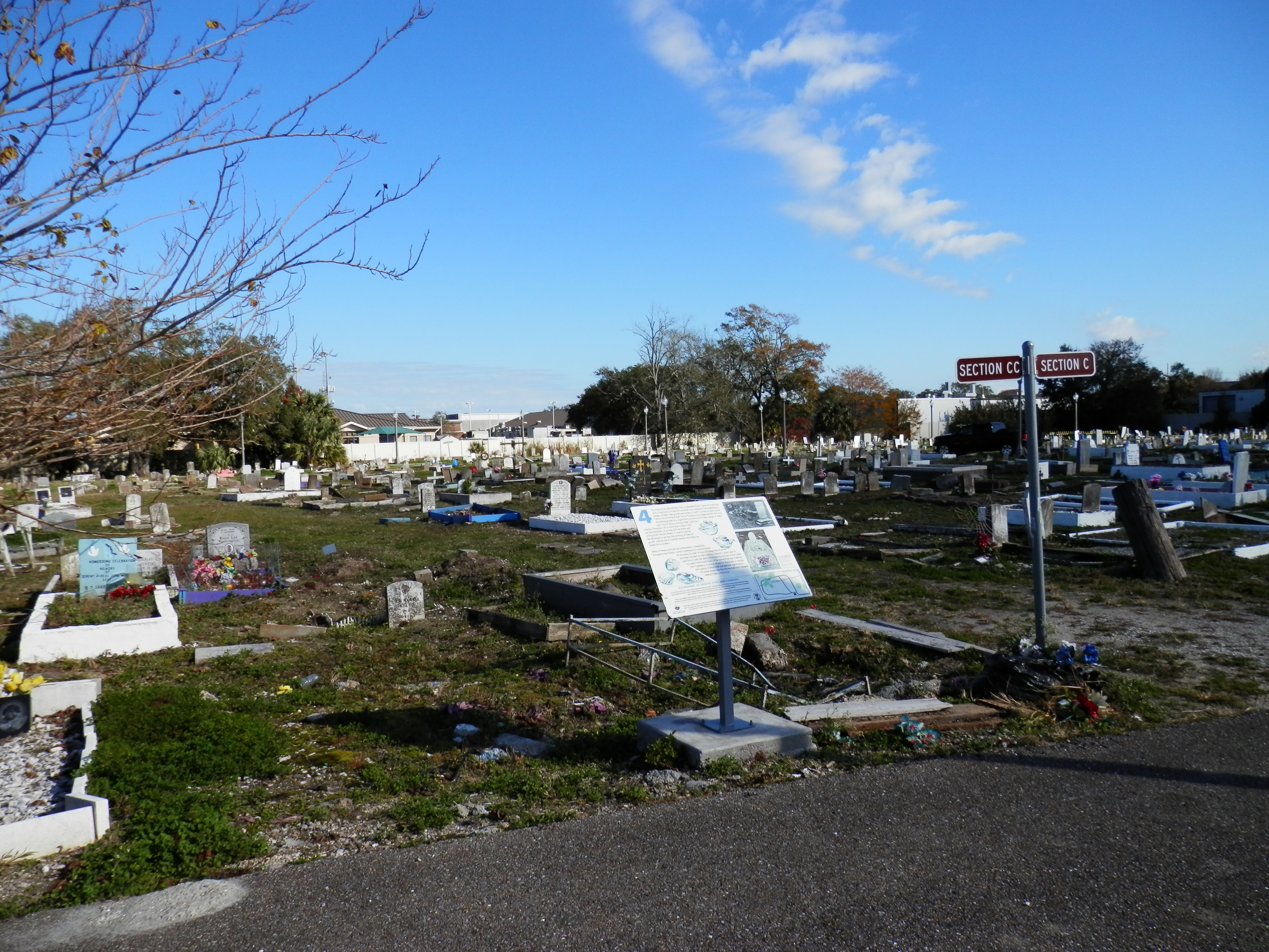 Holt Cemetery Marker