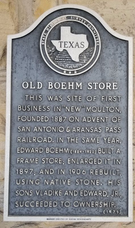 Old Boehm Store Marker image. Click for full size.