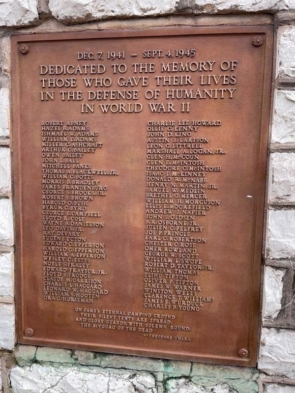 War Memorial image. Click for full size.