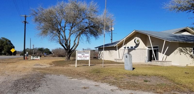 Site of the Camp of the Texas Army and Marker. Click for full size. Site of the Camp of the Texas Army and Marker image. Click for full size.