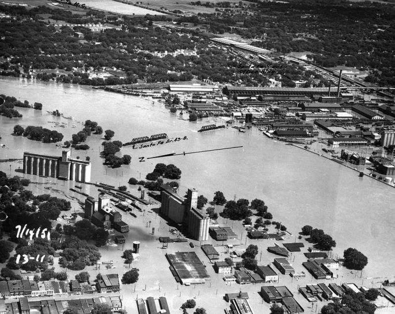 The Flood of 1951 image. Click for full size.
