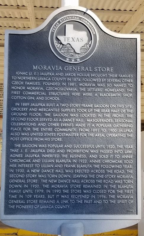 Moravia General Store Marker image. Click for full size.