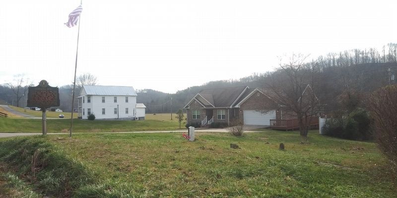 Skirmish Here / Confederate Raids and Invasions and a Federal Retreat, in Kentucky Marker. Click for full size. Skirmish Here / Confederate Raids and Invasions and a Federal Retreat, in Kentucky Marker image. Click for full size.