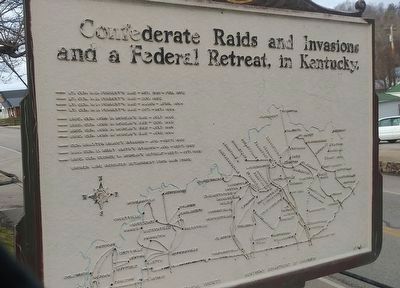 A Masterful Retreat / Confederate Raids and Invasions and a Federal Retreat, in Kentucky Marker image. Click for full size.