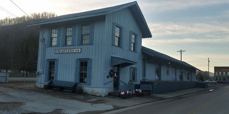 Morehead Chesapeak And Ohio Railway Freight Depot. Click for full size. Morehead Chesapeak And Ohio Railway Freight Depot image. Click for full size.
