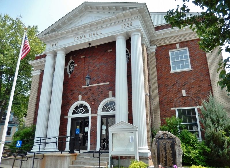 Old Farmington Town Hall Building. Click for full size. Old Farmington Town Hall Building image. Click for full size.