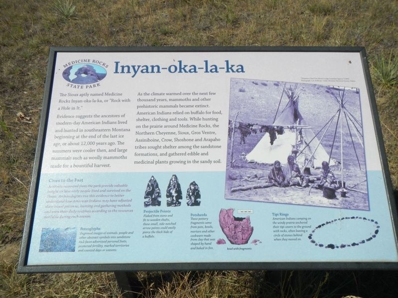 Inyan-oka-la-ka Marker image. Click for full size.