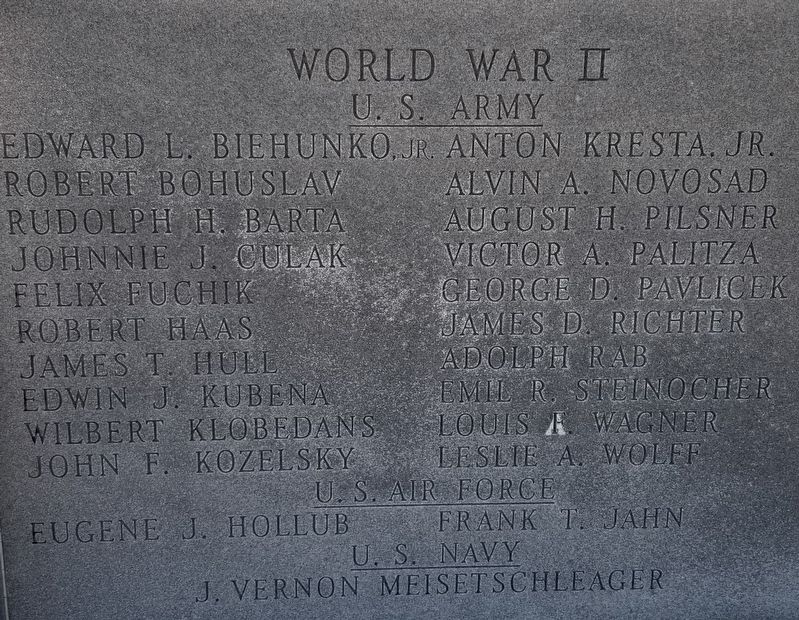 Moulton Veterans Memorial - Right Panel. Click for full size. Moulton Veterans Memorial - Right Panel image. Click for full size.