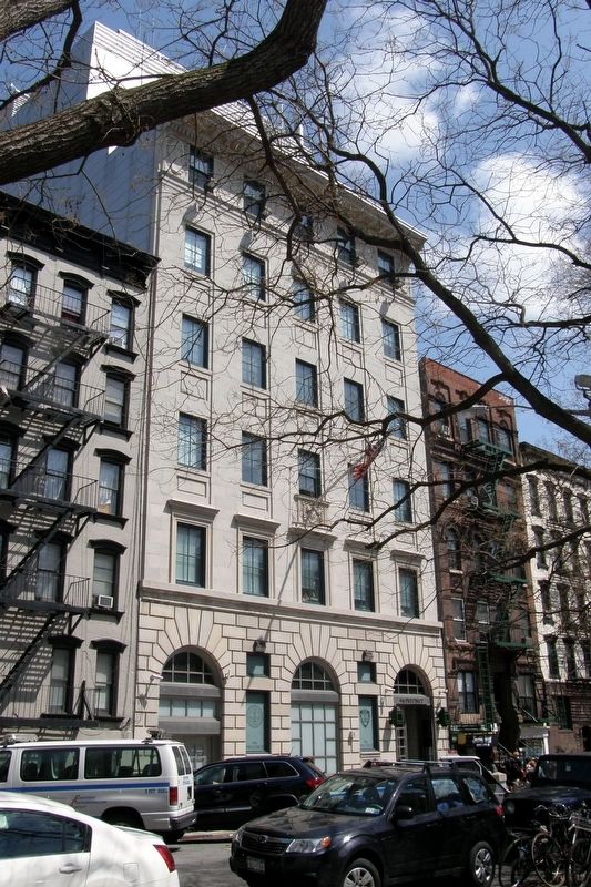 The rebuilt 9th Precinct house, 321 East 5th Street image. Click for full size.