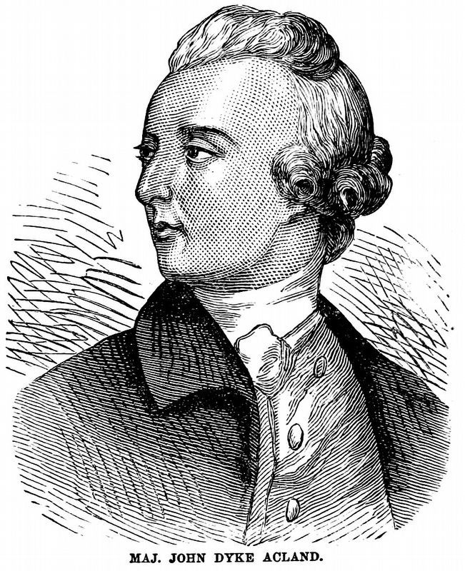 Maj. John Dyke Acland image. Click for full size.