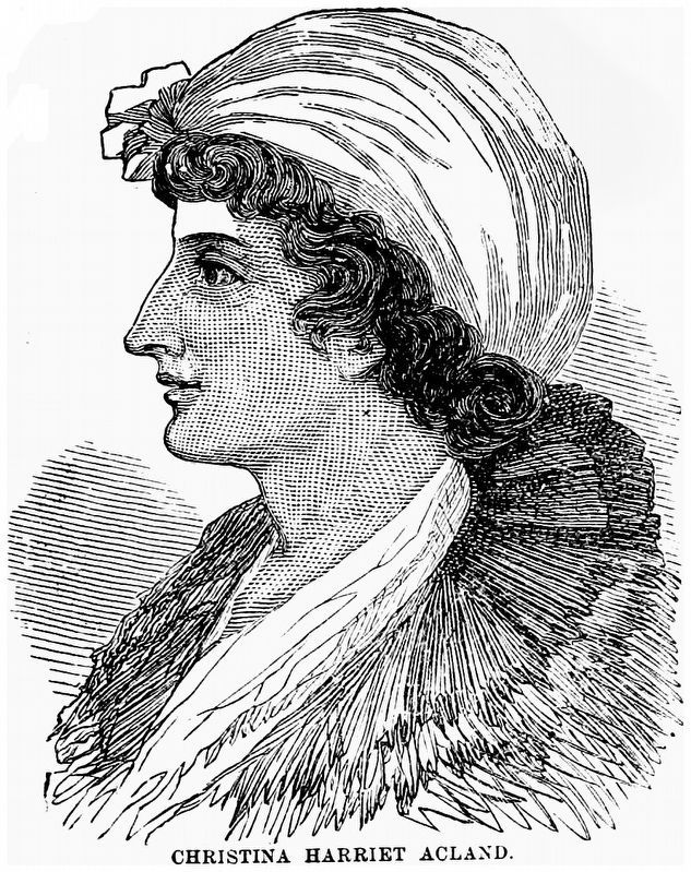 Christina Harriet Acland image. Click for full size.