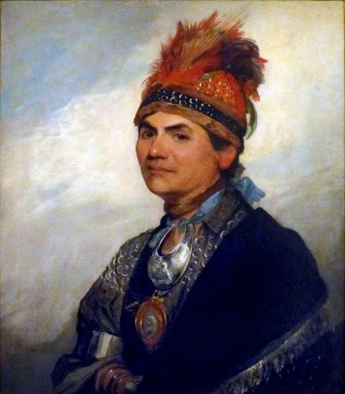 Captain Joseph Brandt image. Click for full size.