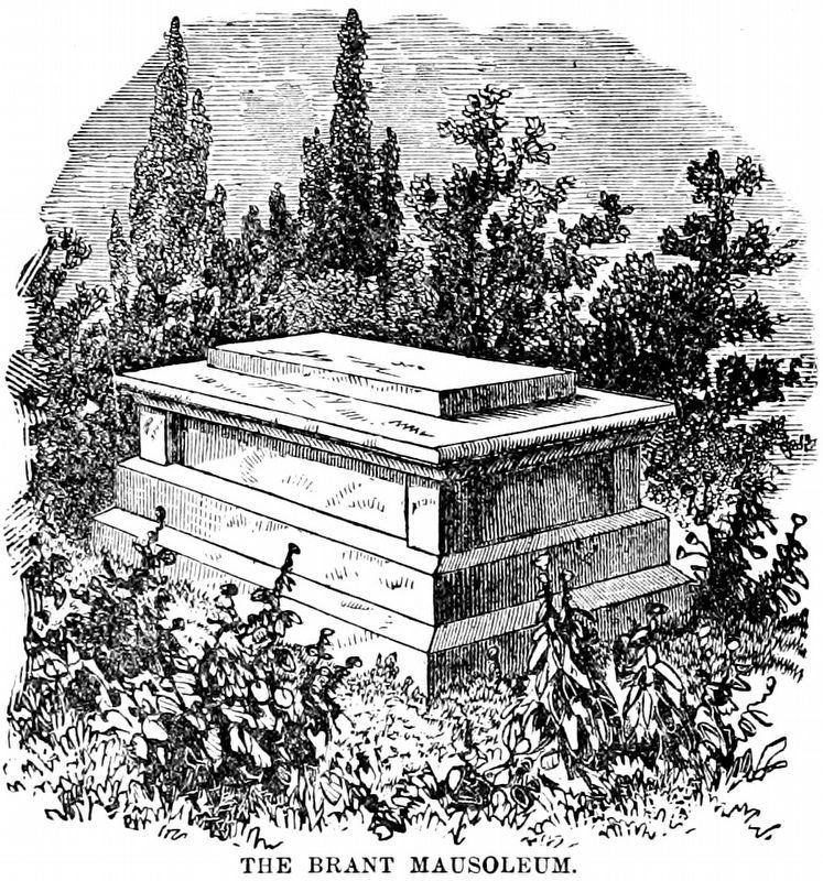 The Brant Mausoleum. Click for full size. The Brant Mausoleum image. Click for full size.