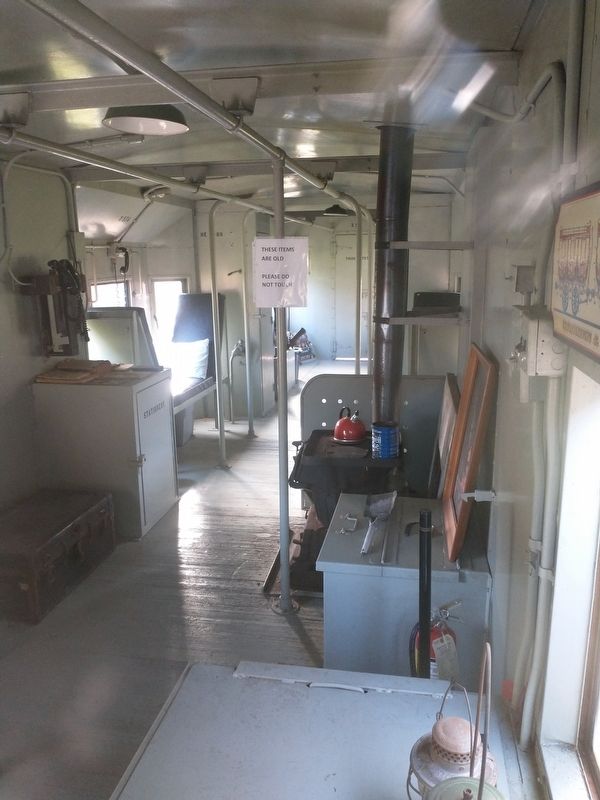 Southern Railroad X574 - Inside. Click for full size. Southern Railroad X574 - Inside image. Click for full size.