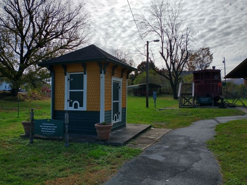 Ticket Booth Marker image. Click for full size.