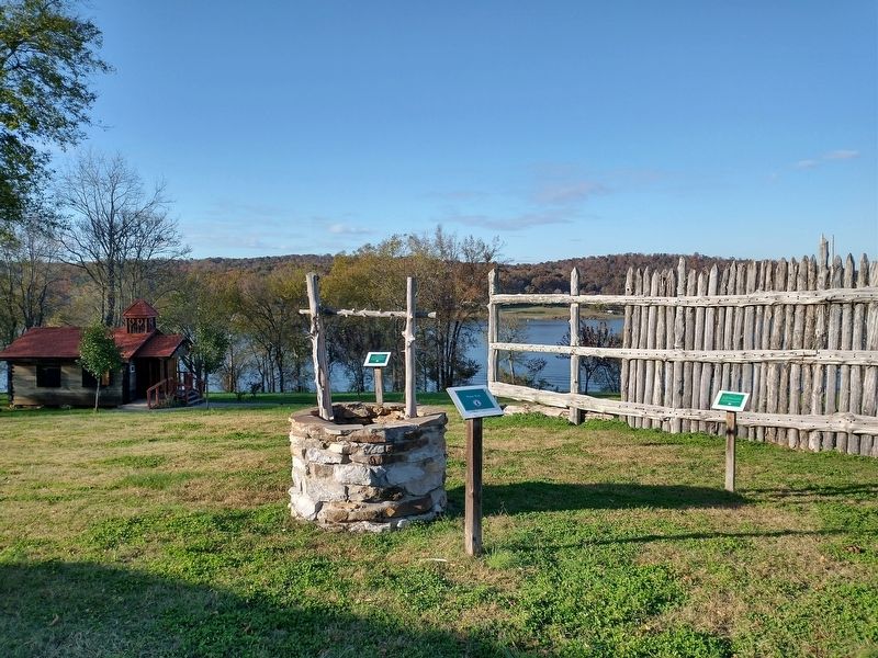 Blockhouse #12 Marker image. Click for full size.