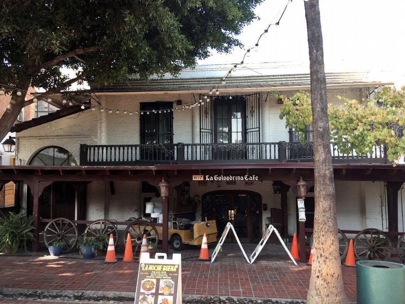 Pelanconi House Olvera Street Fa�ade image. Click for full size.
