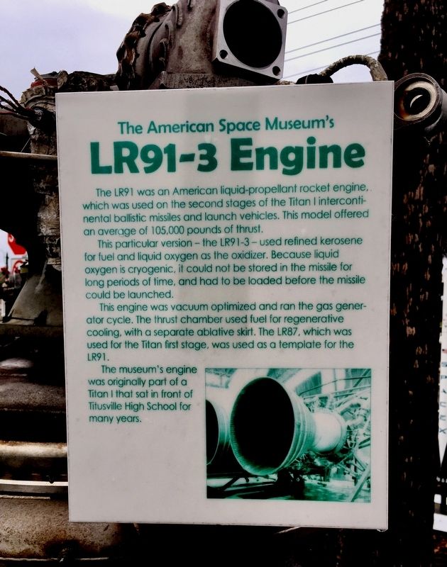 LR91-3 Engine Marker image. Click for full size.