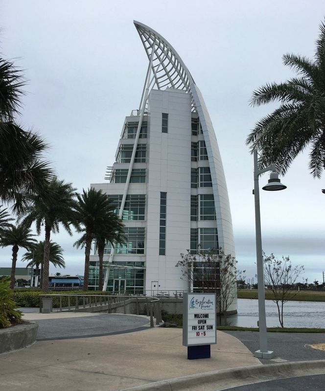 Exploration Tower of Port Canaveral image. Click for full size.